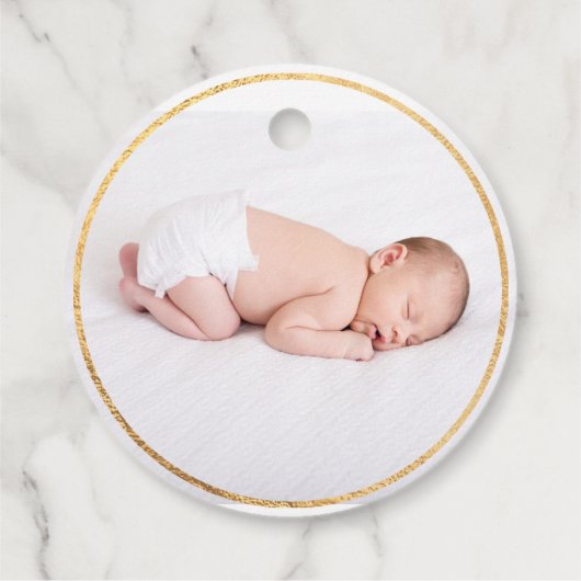 PixDezines Waterverf Groen Eucalyptus Doop Bedankjes Labels (Achterkant)