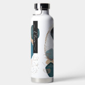 PixDezines Waterverf Moderne Abstracte regeling Waterfles (Rechts)