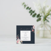 PixDezines Waterverf Pastel Rozen Informatiekaartje (Staand voorkant)