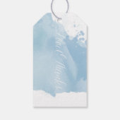 PixDezines Waterverf, Serenity Blue/Love/Bedankt Cadeaulabel (Achterkant)