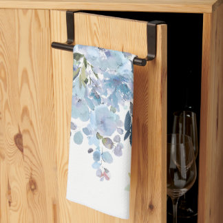PixDezines Waterverf Zomer Bloemen Theedoek