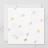 PixDezines Waterverf Zomer Rozen Toewijding Kaart (Achterkant)