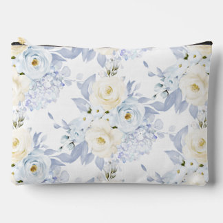 PixDezines Waterverfrozen Ijsblauwe Crème Etui