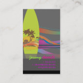 PixDezines Wave Crest Hawaii ♥♥♥♥♥ Visitekaartje (Achterkant)