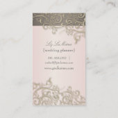 PixDezines Wedding Planner, titaniumstrijders Visitekaartje (Achterkant)