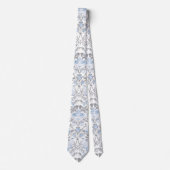 PixDezines William Morris Aardbei Dief Roze Stropdas (Voorkant)