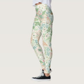 PixDezines William Morris Strawberry Thief Mint Leggings (Links)