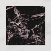 PixDezines Wishing Well/Marble/Black+Roos Gold Informatiekaartje (Achterkant)