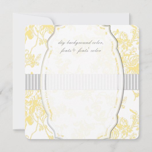 PixDezines yellow/boter/toile/rozen (Achterkant)