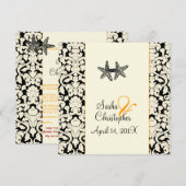 PixDezines zeester+demask/diy kleuren Kaart (Voorkant / Achterkant)