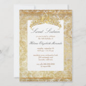 PixDezines zoet 16/prinses/vouw Kaart (Achterkant)