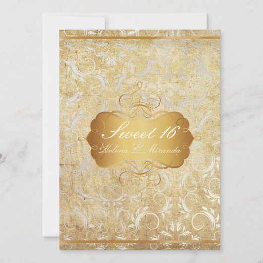 PixDezines zoet 16/prinses/vouw Kaart (Voorkant)