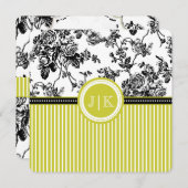 PixDezines zwarte Rozen Toile DIY-kleur (Voorkant / Achterkant)