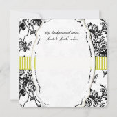 PixDezines zwarte Rozen Toile DIY-kleur (Achterkant)