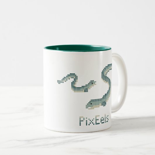 PixEels Mug (Devant droit)