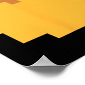 Pixel 8-bit Arcade Video Game Matching Kostuum The Poster (Hoek)