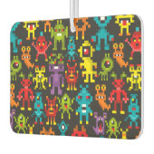 Pixel 8-bits monsters luchtverfrisser (Links)