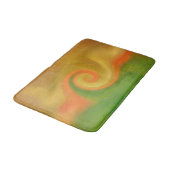 Pixel Abstracte Herfst Werveling Badmat (Gekanteld)