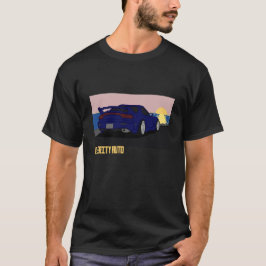 Pixel Art Auto JDM Legende Rotary FD T-shirt