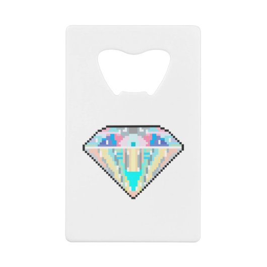 Pixel art gem diamant (Devant)