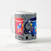 Pixel Art Impressionnisme - Été 2023 Mugs (Devant gauche)