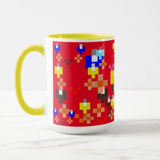 Pixel Art Impressionnisme - Été 2023 Mugs (Gauche)