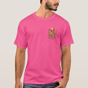Pixel Art Lover - Octopus Dad Mom T-shirt