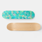 Pixel Art Multicolor Pattern Skateboard (Horizontaal)