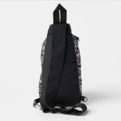 Pixel Art Multicolor Sling Bag (Achterkant)