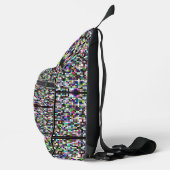 Pixel Art Multicolor Sling Bag (Rechts)