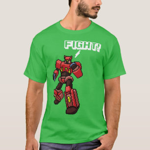 Pixel Art Robot T-shirt