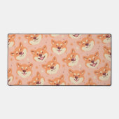 Pixel Art Shiba Inu Desk Mat (Recto)