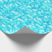 Pixel Art Sneeuwoppervlak Cadeaupapier (Hoek)