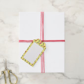 Pixel Art Tool Pattern met Hammer Vice en Pliers Cadeaulabel (Met Touw)