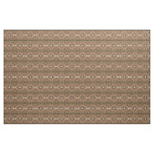 Pixel Aztec Brown Pattern Stof (Yard (91,4 cm))