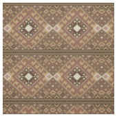 Pixel Aztec Brown Pattern Stof (Swatch)