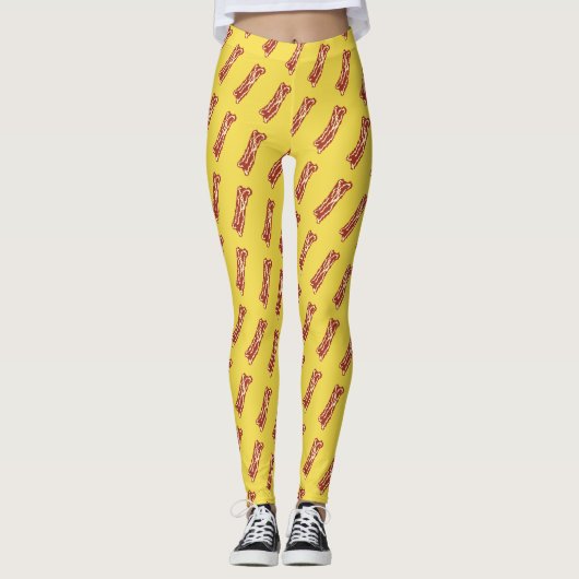 Pixel Bacon-Leggings Leggings (Voorkant)