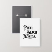 Pixel Beach Florida Knop Button (Voorkant / Achterkant)