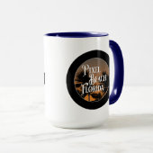 Pixel Beach Florida Mug (Devant droit)