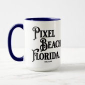 Pixel Beach Floride Mug (Gauche)