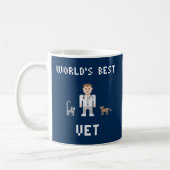 Pixel Best Vet Mug (Gauche)