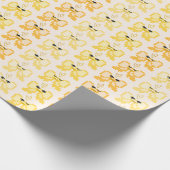 Pixel Bow In High Heels Pattern Cadeaupapier (Hoek)