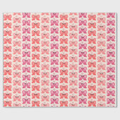 Pixel Bow In High Heels Pattern Cadeaupapier (Vlak)