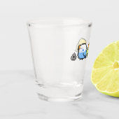 Pixel Budgies Shot Glas (Links)