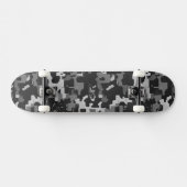 Pixel Camo Stealth Skateboard (Horizontaal)