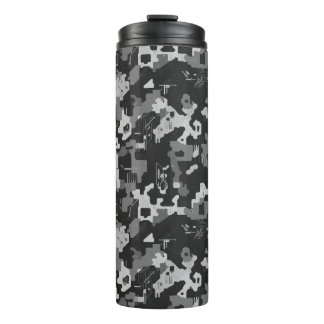 Pixel Camo Stealth Thermosbeker