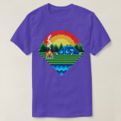 Pixel Camping T-shirt (Design voorkant)