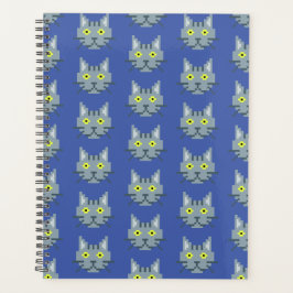 Pixel Cat Patroon Planner