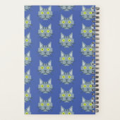 Pixel Cat Patroon Planner (Achterkant)