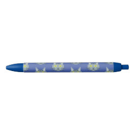 Pixel Cat Patroon Zwarte Inkt Pen